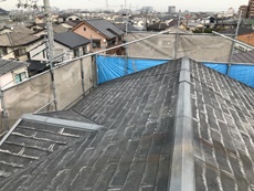 施工前の屋根です。	