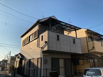 堺市中区　S様邸外壁・屋根塗装工事