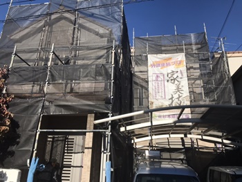 堺市東区　K様邸　外壁・屋根塗装工事