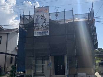 堺市西区　M様邸　外壁・屋根塗装工事