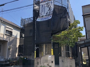 堺市中区　H様邸　外壁塗装工事