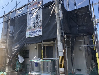 堺市堺区　S様邸　外壁・屋根塗装工事