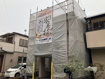 堺市西区　E様邸　外壁・屋根塗装工事