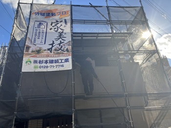 河内長野市　S様邸　外壁塗装・屋根カバー工法工事