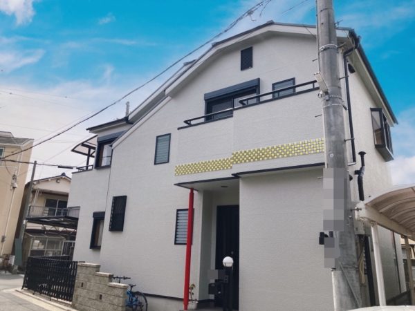 堺市西区 　K様邸 外壁屋根塗装事例